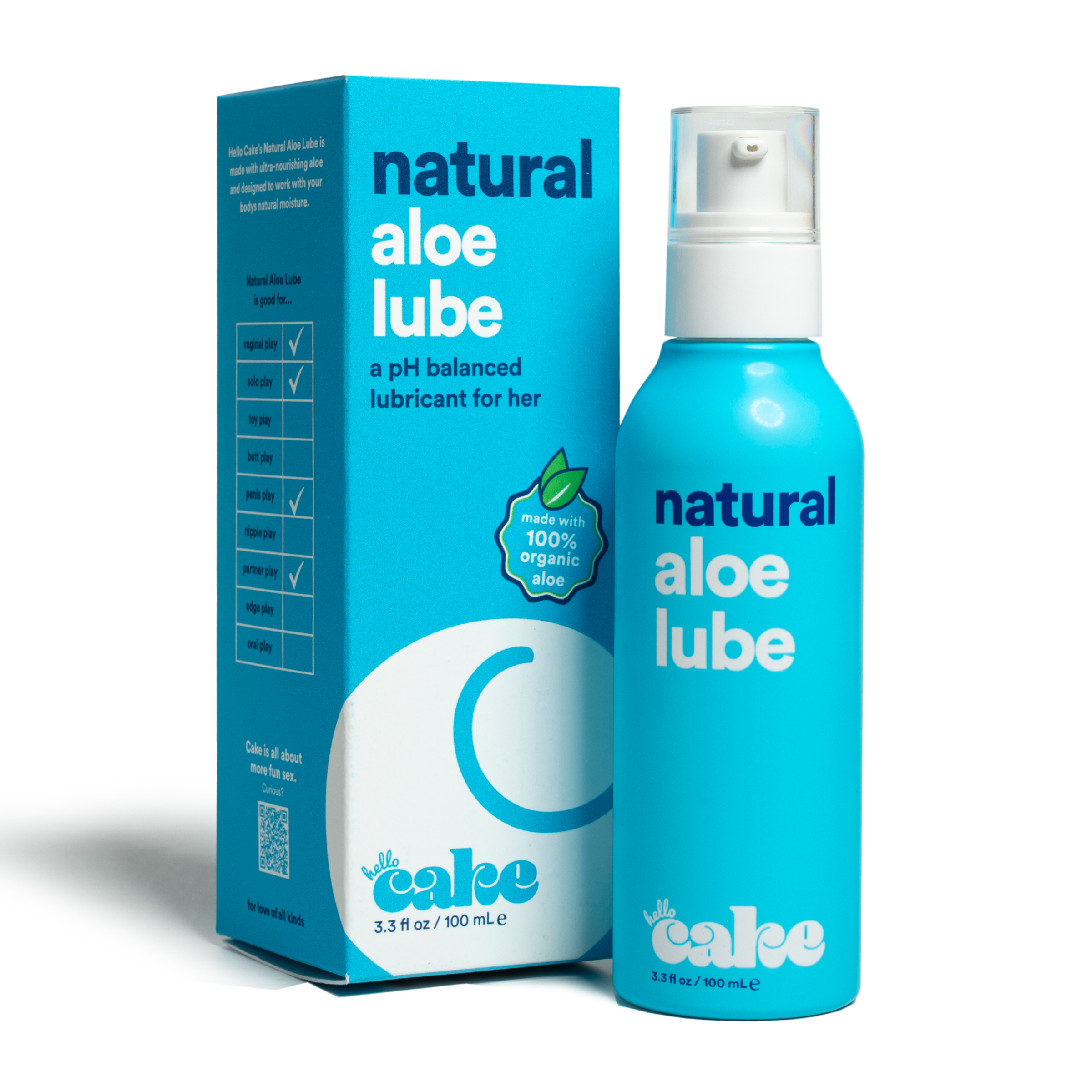 Aloe-Based Lube - Gentle, Hypoallergenic & pH-Balanced