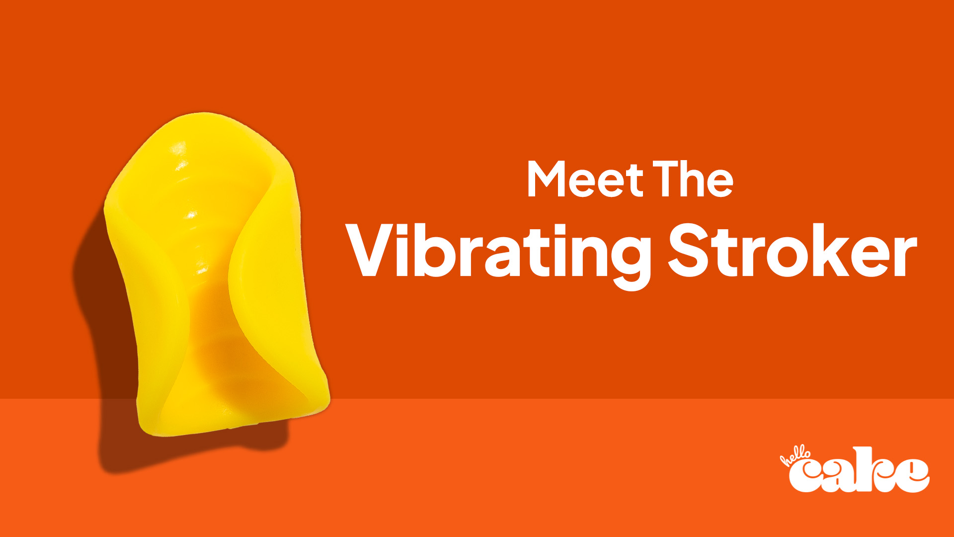 Vibrating Stroker - Penis Massager Toy | Hello Cake