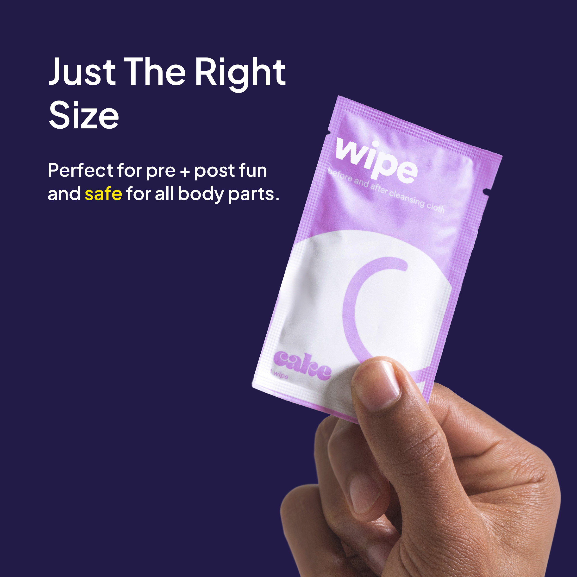 Sex Wipes - Intimate Cleansing Wipes | Hello Cake