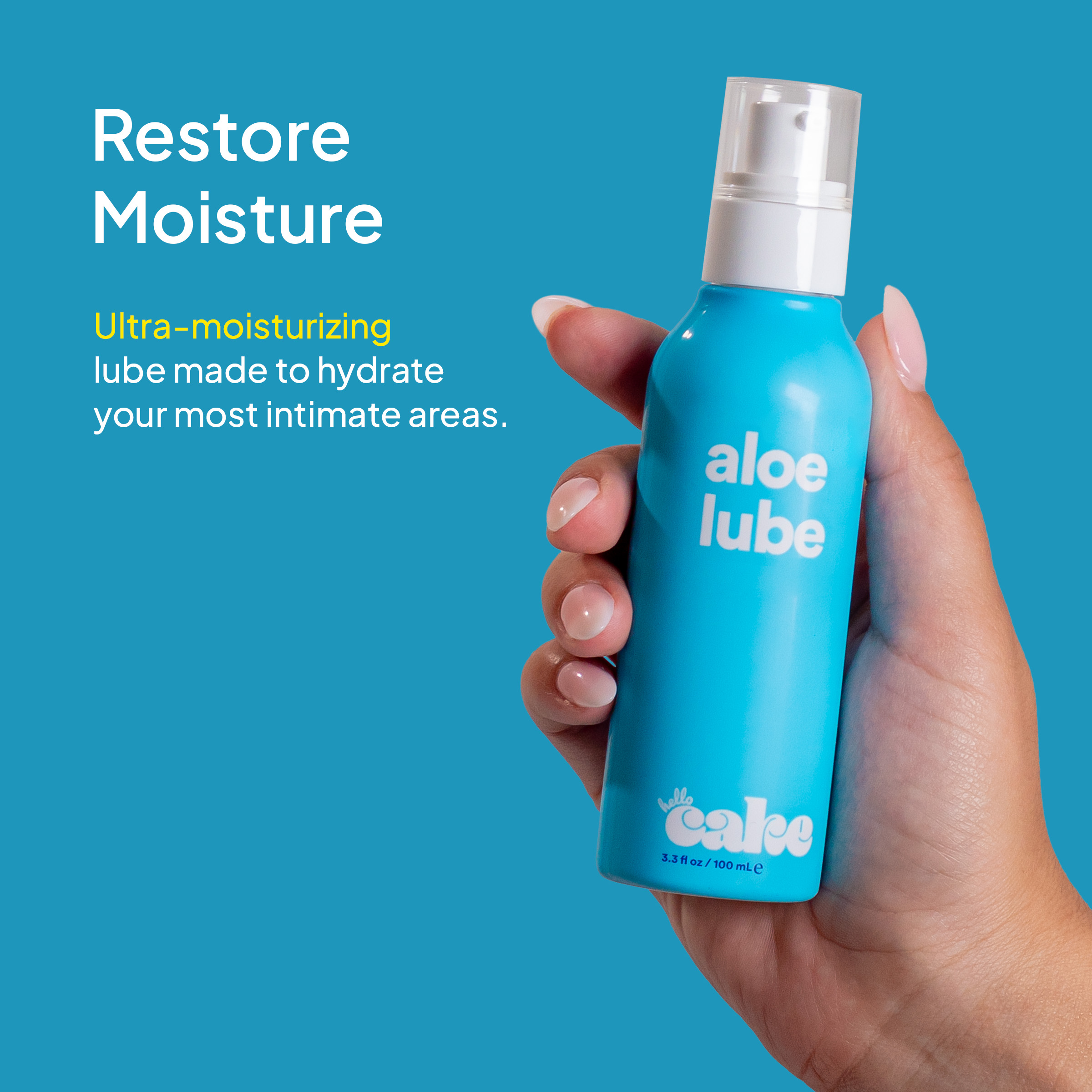 Aloe Lube - gentle, hypoallergenic, pH-balanced