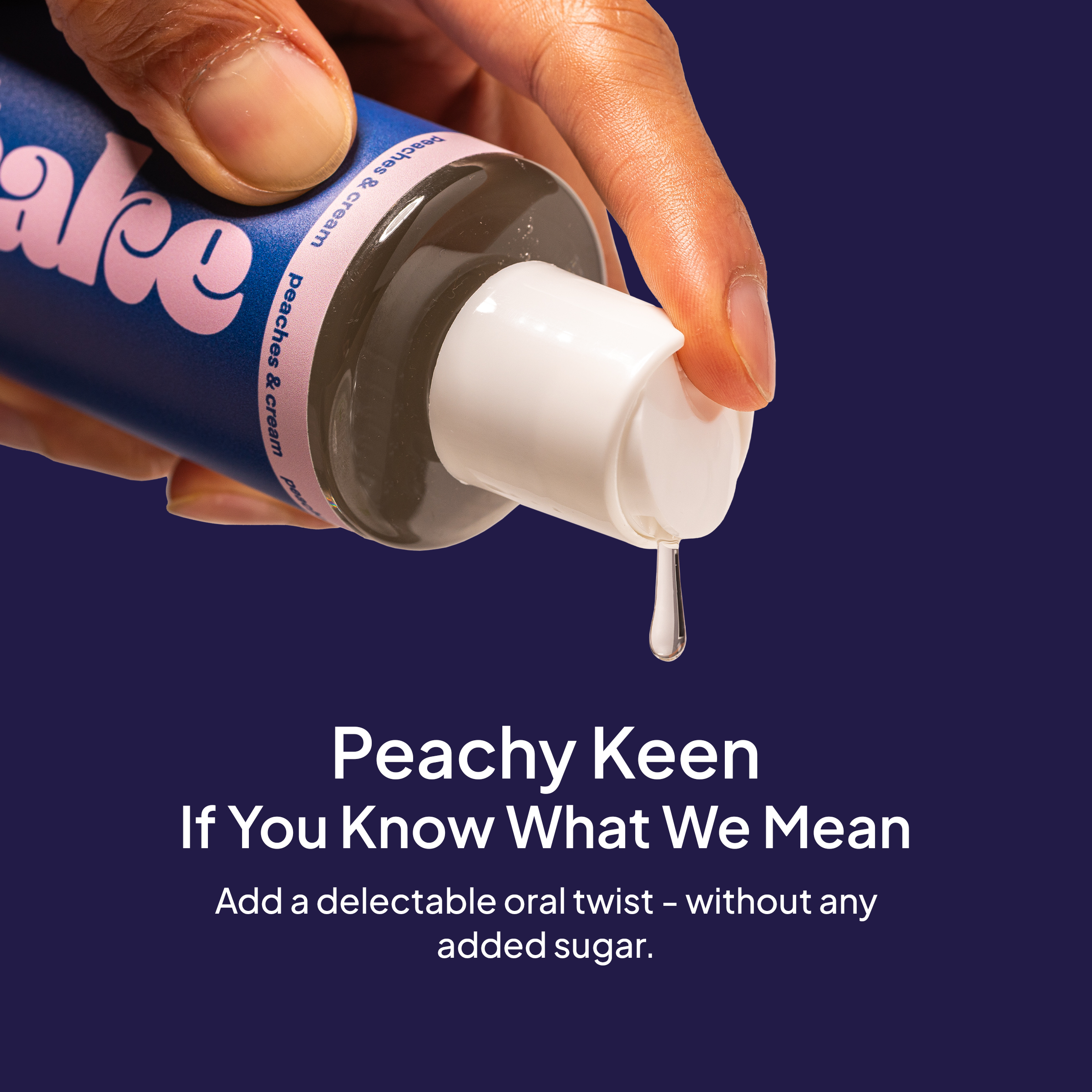Peaches & Cream Flavored Lube