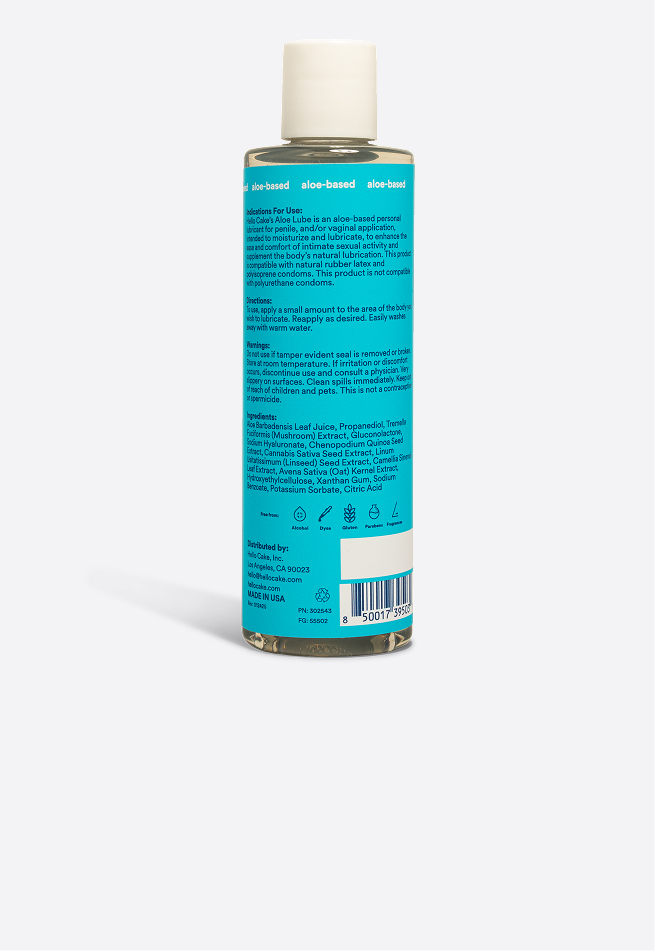 Aloe-Based Lube - Gentle, Hypoallergenic & pH-Balanced | Hello Cake