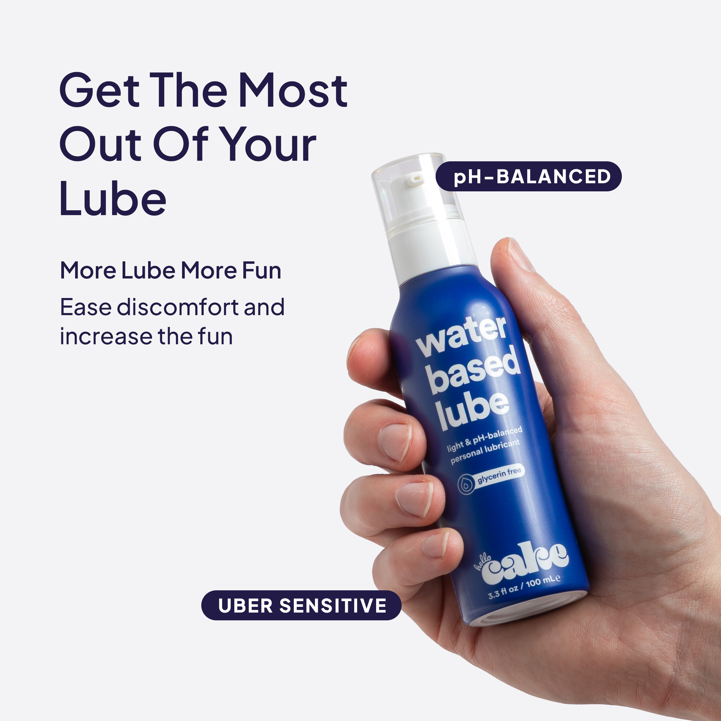 Water-Based Lube – 3.3 Oz
